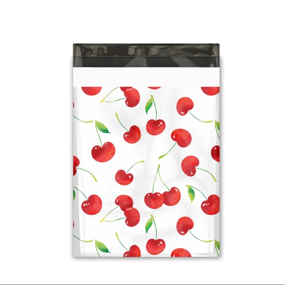 50 10X13 Poly Mailers, Cherry Shipping Envelopes PRICE IS FIRM - Picture 9 of 10
